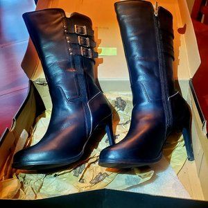 Women's Harley Davidson Leather Boots Size 8.5